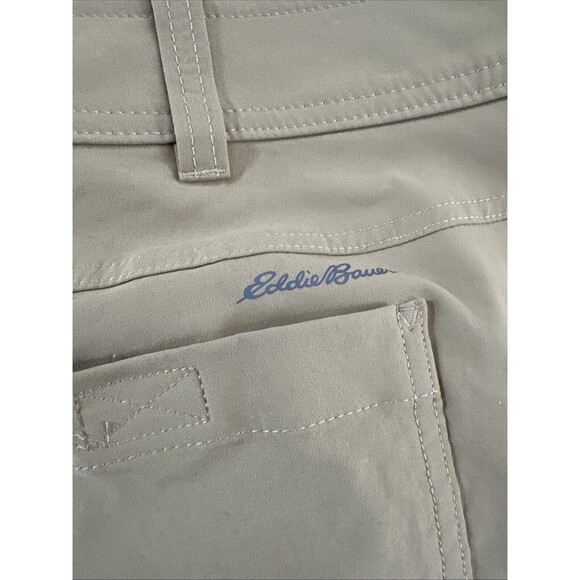 Eddie Bauer Pants Mens T44x34 Beige Cargo First Ascent Zip Pockets Stretch Nylon - Picture 10 of 15